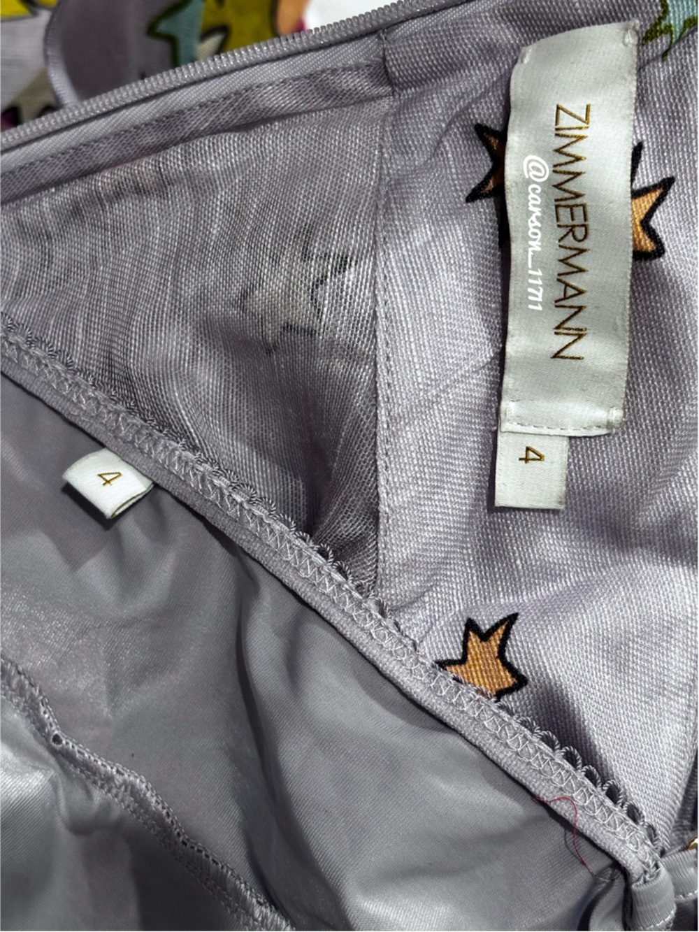 Zimmermann Concert Tie Neck Blouse - Picture 9 of 13